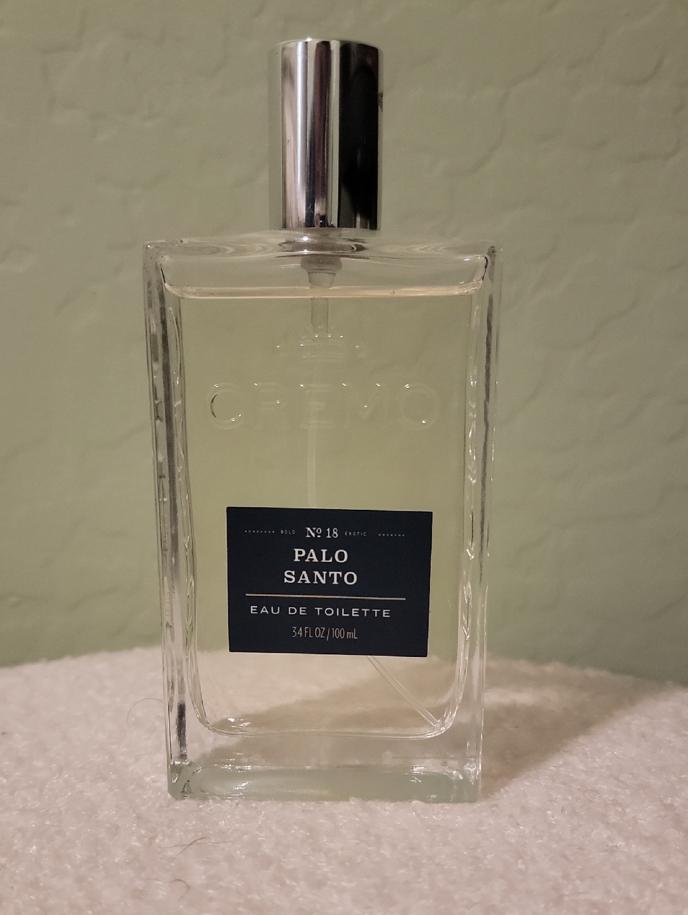 Cremo Palo Santo Men's Cologne Spray. 3.4oz. New